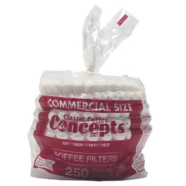 Classic Concepts CF12FP 12 Cup Paper Coffee Filter; 250 ct.; Commercial, Classic Concepts, Mfr#: CF12FP